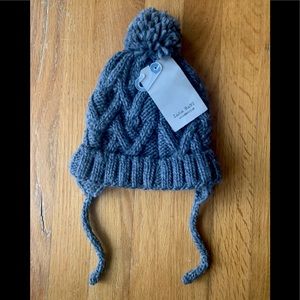 Zara Cable Knit Hat with Pompom